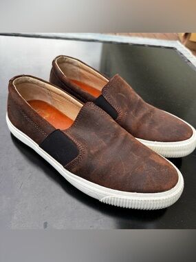 Frye Men’s Miller Slip On Leather Shoes Loafers Size 10.5